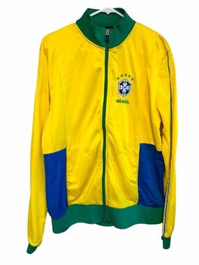 BRASIL National Soccer Team Track Jacket - Large